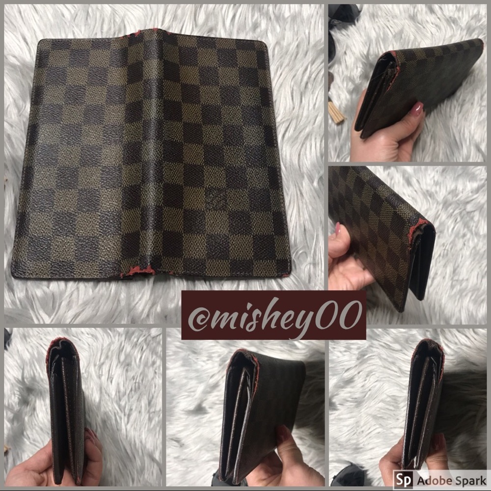 AUTH Louis Vuitton DE Brazza Wallet - Picture 3 of 6